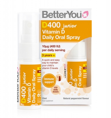 Better You D400 Junior Vitamin D Daily Oral Spray 15ml